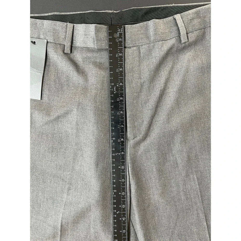 Keneth‎ Cole Reaction Smooth Sailing Dress Pants Mens 36W X 32 Heather Gray NWT
